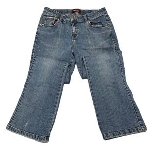 Lee Rivited Ultimate 5 Classic Blue Flare Jeans Size 10S
